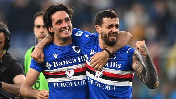 Sampdoria, i convocati di Stankovic con la Roma: out Murillo, Winks e De Luca