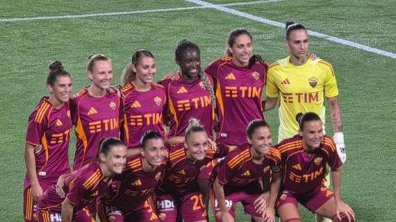 Roma Femminile, le convocate di Rossettini per la gara contro lo Sporting CP. Viens torna a disposizione