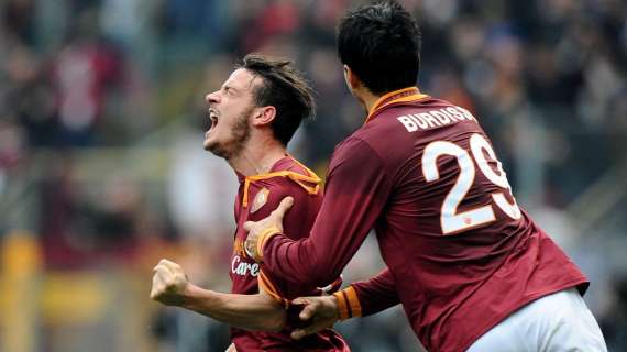 L'AS Roma celebra il gran gol di Florenzi