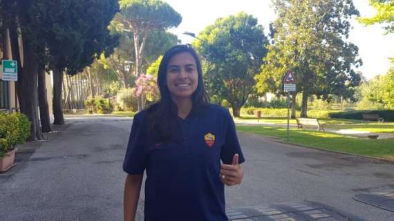 NORCIA - Primo allenamento per la Roma Femminile. Differenziato per Andressa e Zecca