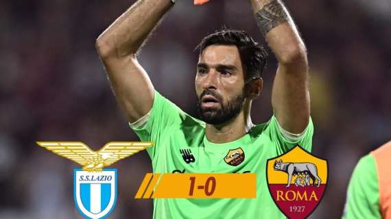 #IlMiglioreVG - Rui Patricio è il man of the match di Lazio-Roma 1-0. GRAFICA!
