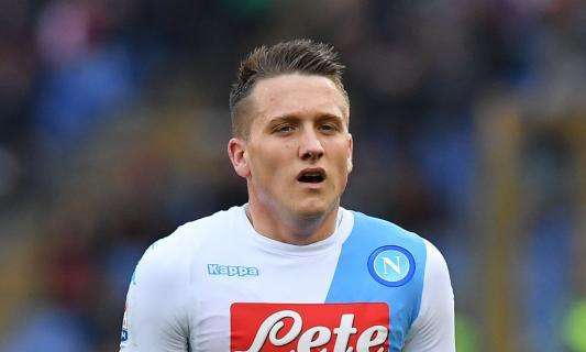 Napoli, Zielinski: "Totti è una leggenda, magari domenica segna una tripletta e finisce 3-3..."