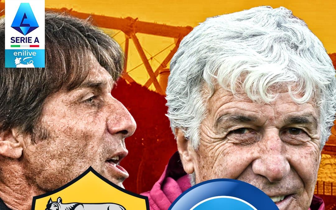 Roma-Napoli - La copertina del match. GRAFICA!