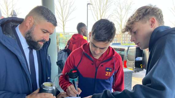 Roma in partenza per il rientro nella Capitale. FOTO!