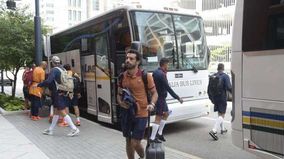 Roma arrivata a Saint Louis. FOTO!