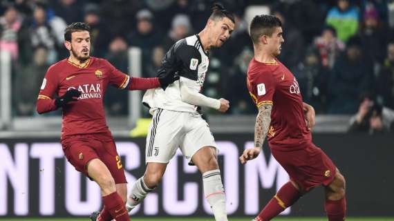 Juventus-Roma 3-1 - Ronaldo, Bentancur e Bonucci stendono i giallorossi. VIDEO!