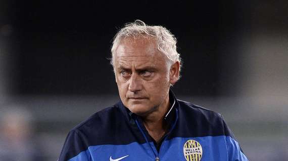 Hellas Verona, Mandorlini: "Catenaccio? Alla domanda di quel giornalista di Roma ci sono rimasto male"