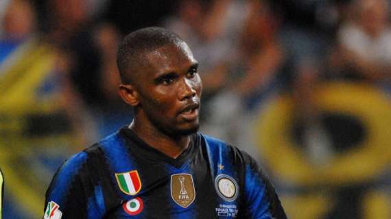 Eto'o: "Mourinho è l'unico che vedo capace di far tornare la Roma campione d'Italia dopo tanto tempo"