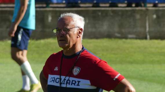 Cagliari, Ranieri ringrazia la Roma per la maglia: "Omaggio inaspettato e gradito"