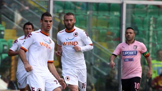 Un Palermo disperato e affamato batte la Roma: al Barbera finisce 2-0