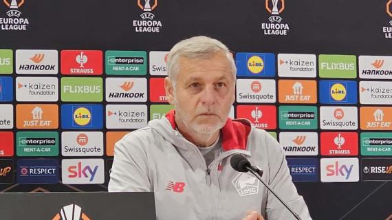 Lille, Genesio: "Finale di partita difficile. Bella ricompensa per i ragazzi ma non abbiamo fatto ancora nulla"