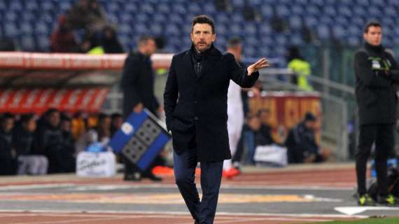 Lazio-Roma, i convocati di Di Francesco: out Ünder