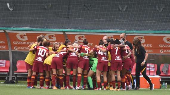 La partita di Coppa Italia tra As Roma e Roma Calcio Femminile verrà recuperata il 13 gennaio alle 19
