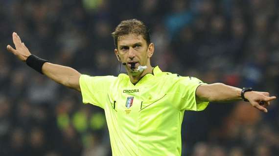 L'arbitro - Prima direzione in Coppa Italia di Tagliavento per la Roma