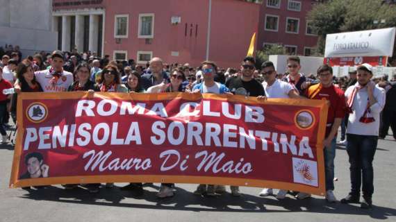 Nasce il Roma Club Penisola Sorrentina "Mauro Di Maio"