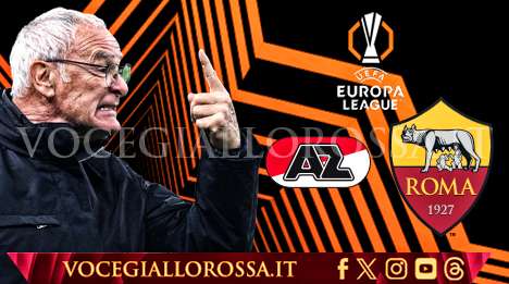 AZ Alkmaar-Roma - La copertina del match. GRAFICA!