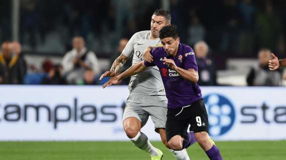 Fiorentina-Roma 1-1 - Una rete di Florenzi nel finale permette ai giallorossi di non capitolare al Franchi