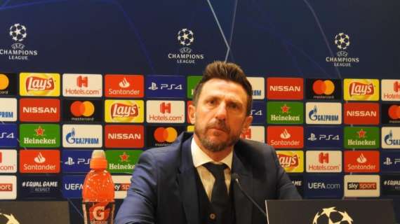 Di Francesco: "Ritorno? L'errore più grande sarebbe andare per difendersi. Zaniolo? Teniamocelo stretto". VIDEO!