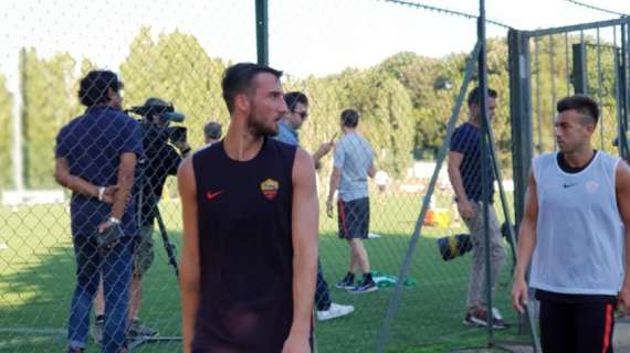 TRIGORIA - Partitella nel pomeriggio, decide Dzeko. Individuale per Gerson, Santon, Verde e Kluivert