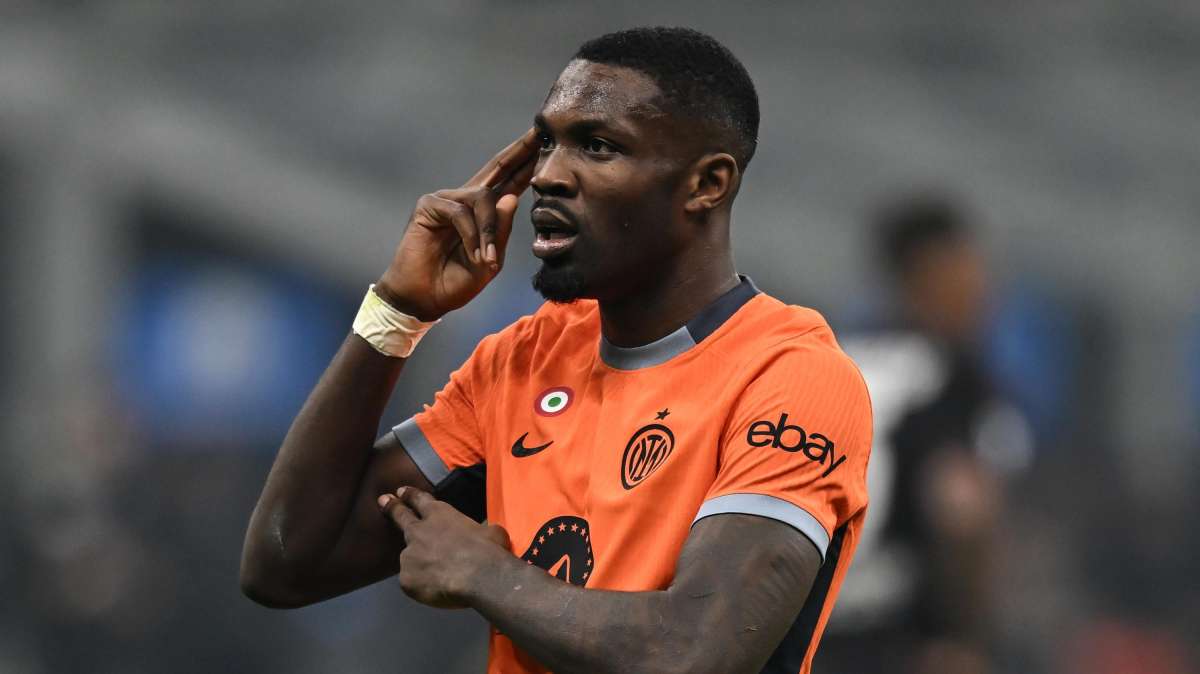 Inter, Thuram: "Ho sempre sognato di essere un attaccante come Adriano"