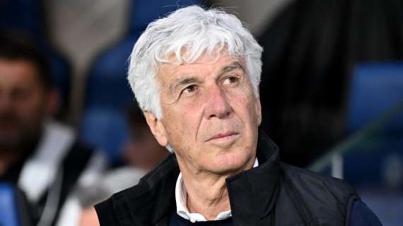 Gasperini a colloquio con i senatori della Roma al matrimonio di Scamacca