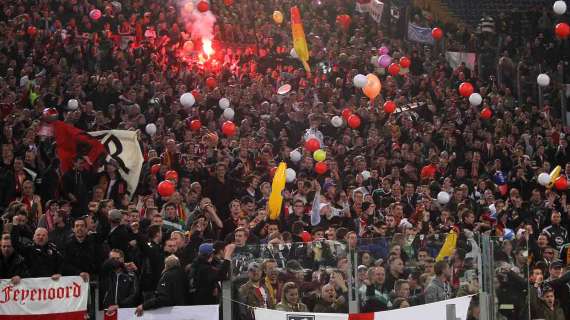 Roma-Feyenoord, pericolo scontri: allerta per gli alberghi della Capitale