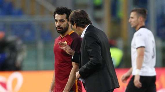 Twitter, Salah: "Grazie mister"