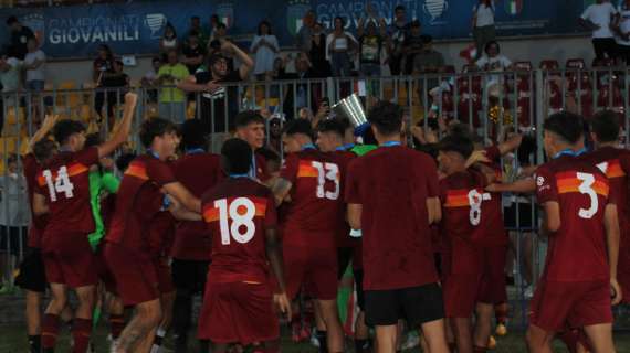 La premiazione della Roma Under 17. VIDEO!