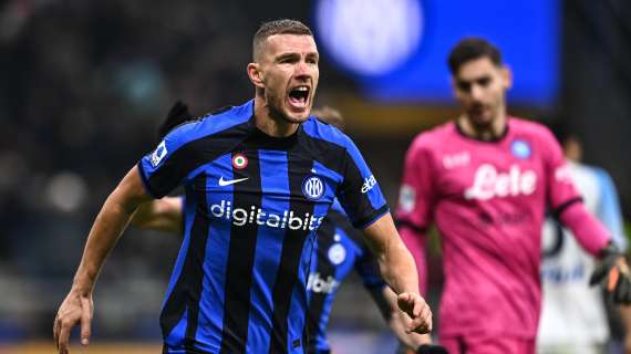 Inter, Dzeko: "Abbiamo meritato. Quanto ancora all'Inter? Finché posso fare la differenza"