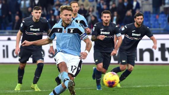 Lazio, Immobile: "Per il momento l'obiettivo è la Champions, più avanti si vedrà"