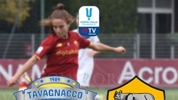 Coppa Italia Femminile - Tavagnacco-Roma - La copertina del match. GRAFICA!