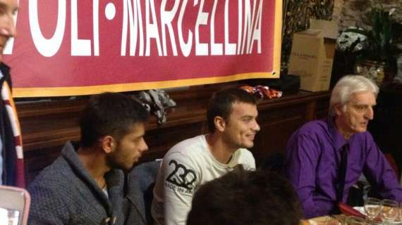 Ljajic e Caprari alla festa dei Roma Club Nord Est. FOTO!