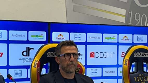 Lecce, Di Francesco: "Roma nel cuore ma tifo Pescara. Totti farà il dirigente"