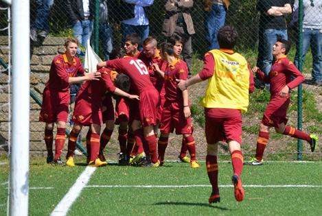 GIOVANISSIMI NAZIONALI - Girone F - 24a Giornata - SS Lazio vs AS Roma 1-3 (9' Di Nolfo, 16' rig. Kaloshi, 25' rig. Bordin, 61' Di Nolfo)