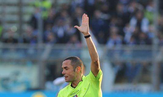 Genoa-Cagliari, cambia l'arbitro nel corso della ripresa