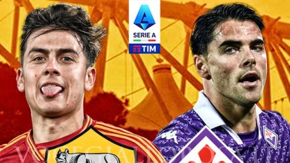 Roma-Fiorentina - La copertina del match. GRAFICA!