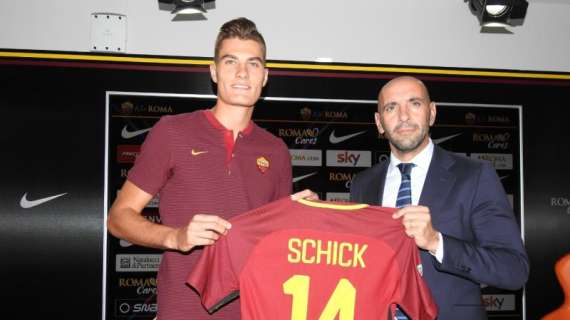 LA VOCE DELLA SERA - Presentato Schick: "Nessuna differenza con la Juventus". Florenzi: "È un futuro campione". Monchi: "Mercato concluso"