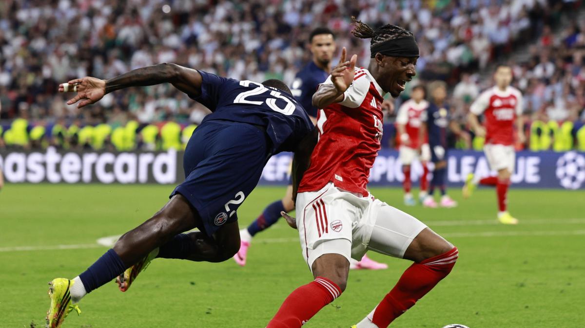 Champions League, 1 milione 400 mila spettatori medi su Sky per PSG-Arsenal