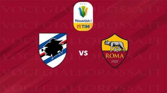PRIMAVERA 1 TIM - UC Sampdoria vs AS Roma 0-0