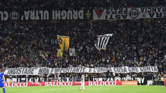 Juventus, i tifosi bianconeri protestano per il prezzo del settore ospiti dell'Olimpico